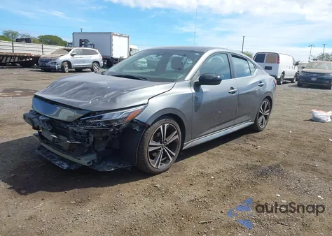 2021 Nissan Sentra Sr Xtronic Cvt z USA, uszkodzony, nr VIN 3N1AB8DVXMY292340